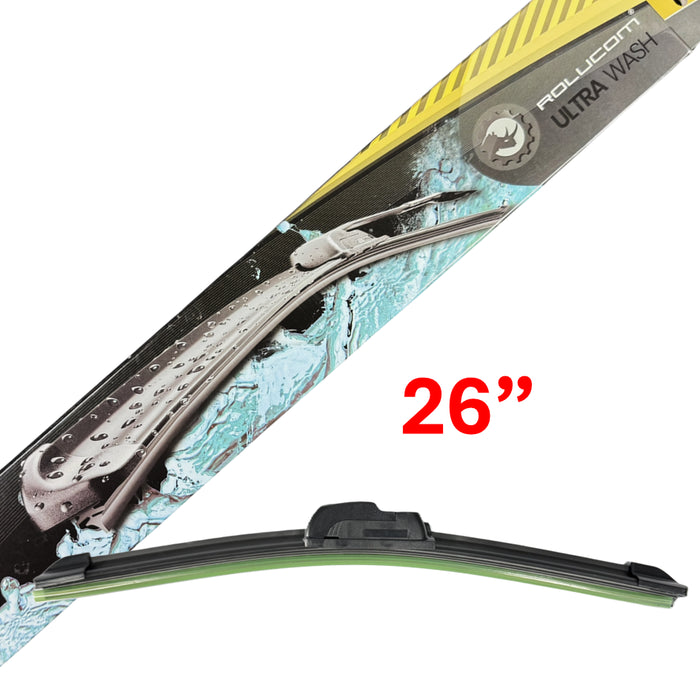 Cepillo Limpiaparabrisas 26" 66Cm Enganche Tipo Gancho Rolucom