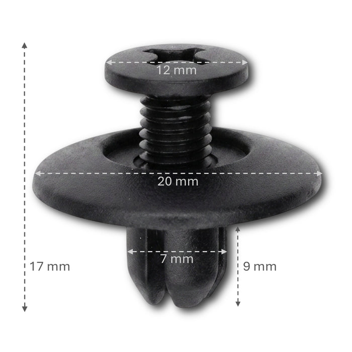 Clip Variado Universal Tamaño 02 X10