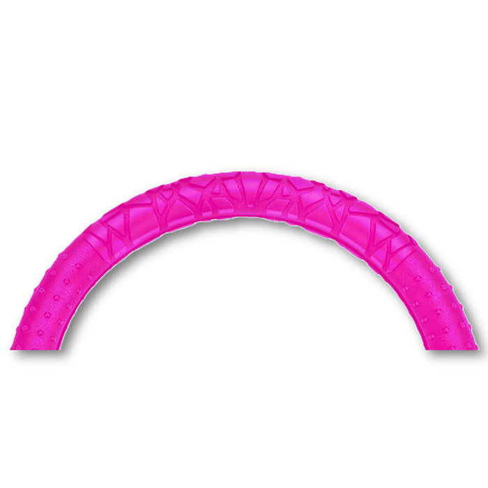 Forro Volante Silicone Textura Antideslizante 14" 15" Universal Fucsia