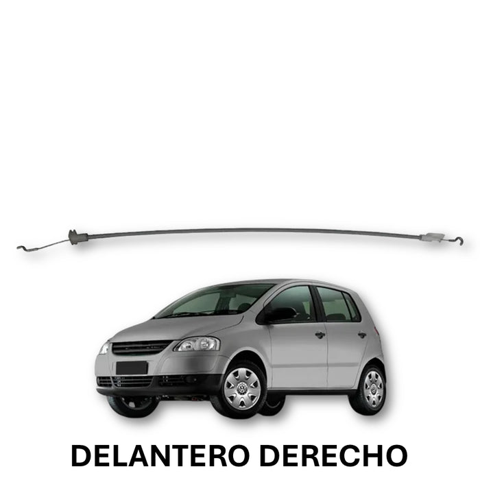 Guaya Cerradura Volkswagen Fox Corssfox Spacefox 2004-2010 Apertura Manilla Interna Delantera Derecha
