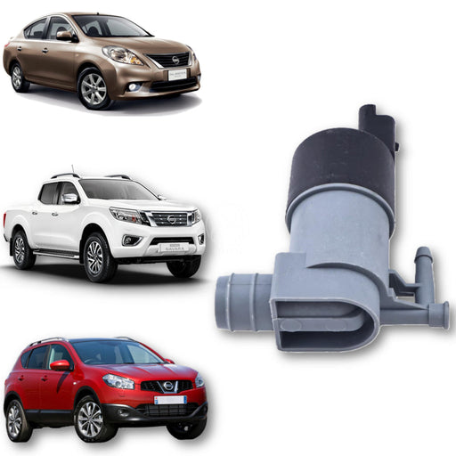Bomba Envase Limpiaparabrisas Nissan Qashqai Almera Navara D40 2005-2015 BOMBA LIMPIAPARABRISAS