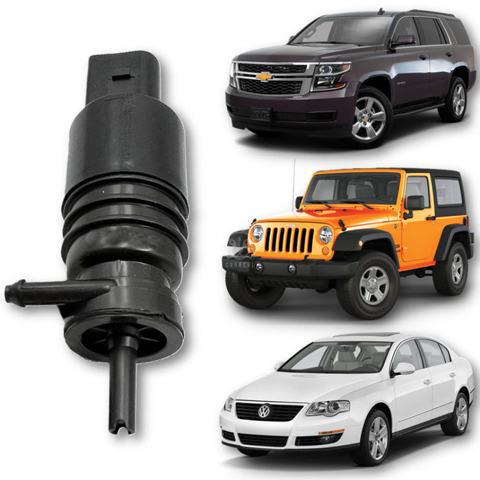 Bomba Envase Limpiaparabrisas Vw Passat Jetta Jeep Wralger Ford Mustang Focus Chevrolet Silverado Tahoe Cruze 2000-2020