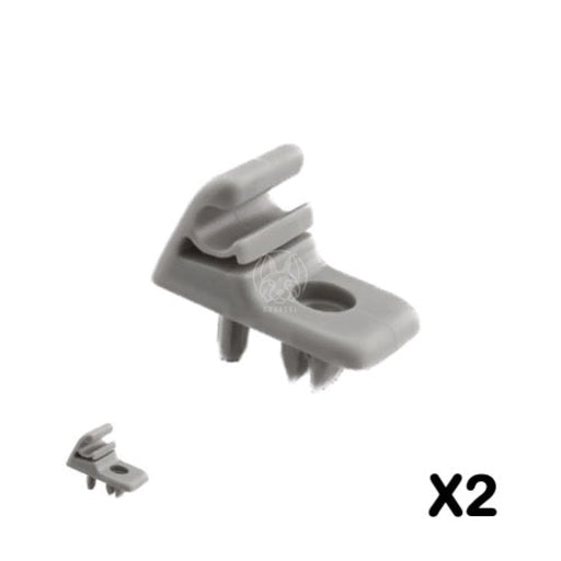 Clip Tapa Sol Fiat 500 2007-2022 Brava 1995-2002 Punto 1993-2005 Fiorino 1988-2008 Palio 1995-2022 X2 CLIP TAPA SOL