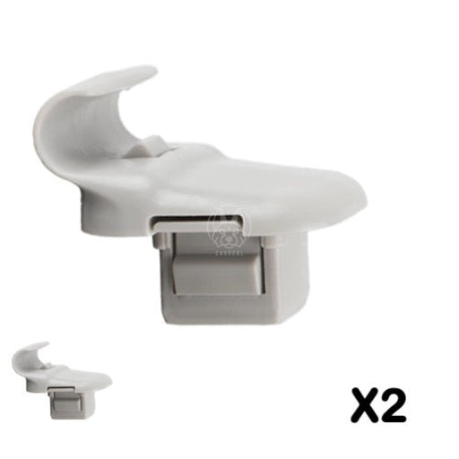 Clip Tapa Sol Mazda 3 5 6 Cx-7 Cx-9 Rx-8 2004-2009 Gris X2 CLIP TAPA SOL