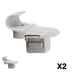 Clip Tapa Sol Mazda 3 5 6 Cx-7 Cx-9 Rx-8 2004-2009 Gris X2 CLIP TAPA SOL