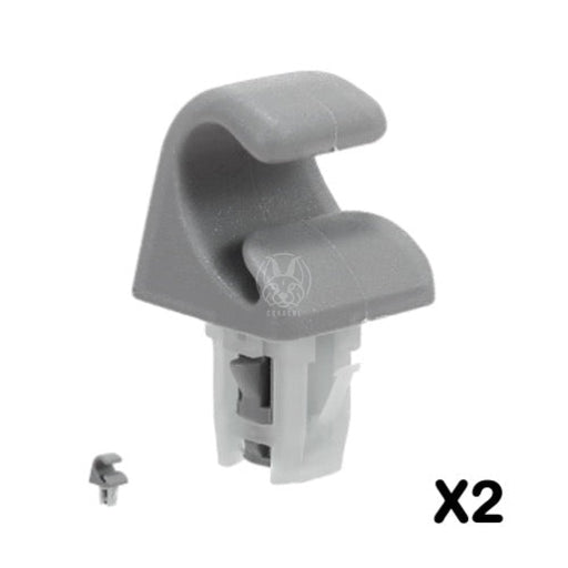 Clip Tapa Sol Toyota 4Runner 2010-2022 Rav4 2013-2018 Highlander 2008-2019 Camry 2007-2017 Corolla 2009-2019 Gris X2