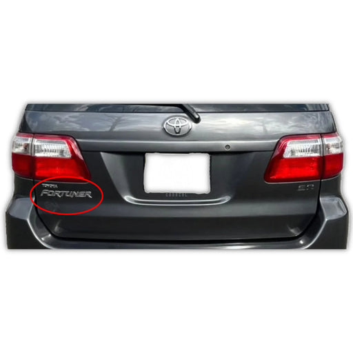 Emblema ’Fortuner’ Compuerta Toyota Fortuner 2007-2017 EMBLEMAS