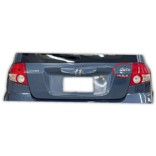 Emblema ’Getz’ Compuerta Hyundai Getz 2004-2012 EMBLEMAS