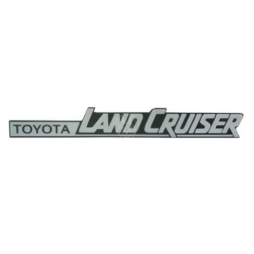 Emblema ’Land Cruiser’ Guardafango Trasero Toyota Land Cruiser Fj60 Samurai 1984-1990 EMBLEMAS