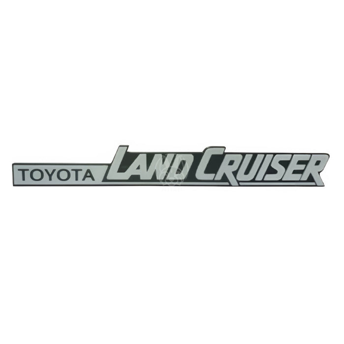 Emblema ’Land Cruiser’ Guardafango Trasero Toyota Land Cruiser Fj60 Samurai 1984-1990 EMBLEMAS