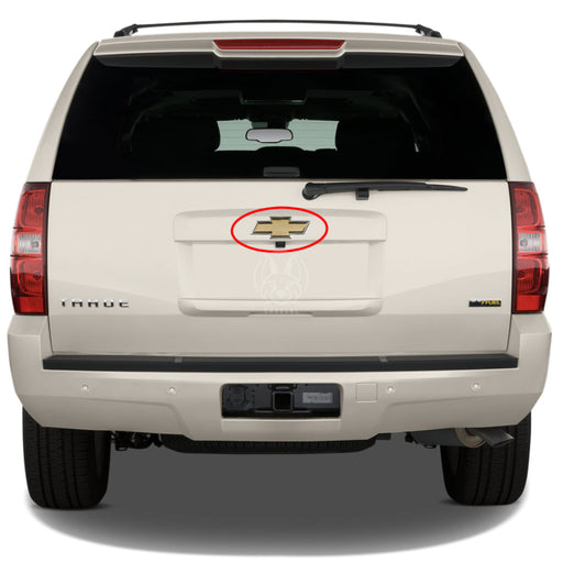 Emblema Logo Compuerta Chevrolet Tahoe Avalanche Silverado 2007-2015 EMBLEMAS