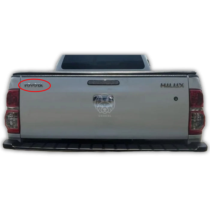 Emblema ’Toyota’ Compuerta Toyota Hilux 2006-2017 EMBLEMAS