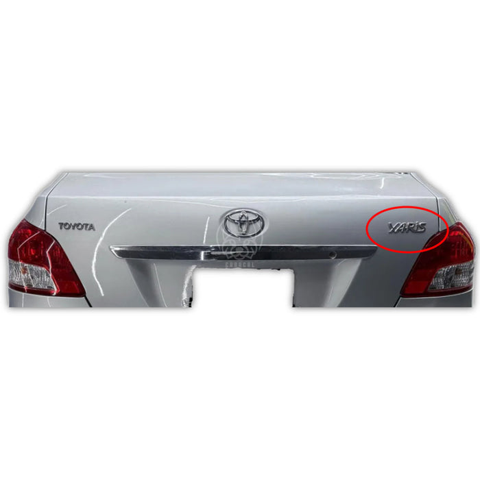 Emblema ’Yaris’ Compuerta Toyota Yaris Belta 2007-2011 EMBLEMAS
