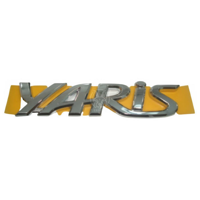 Emblema ’Yaris’ Compuerta Toyota Yaris Belta 2007-2011 EMBLEMAS