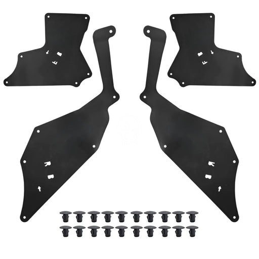 Faldones Motor Toyota Hilux Fortuner 2006-2017 Juego X4 FALDONES MOTOR