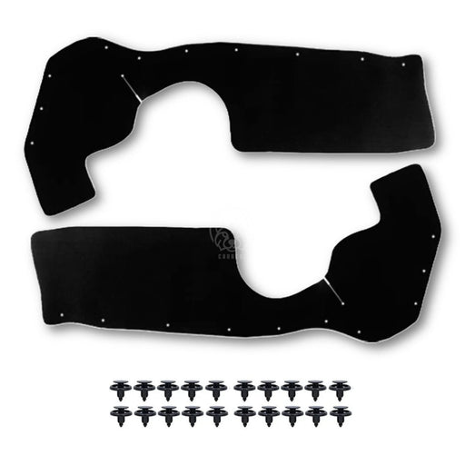Faldones Motor Toyota Land Cruiser Fj70 Machito 1980-2025 Juego X2 FALDONES MOTOR
