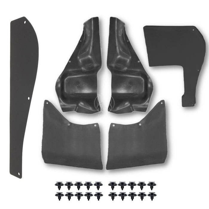 Faldones Motor Toyota Land Cruiser Fj80 Autana Burbuja 1990-2009 Juego X6 FALDONES MOTOR