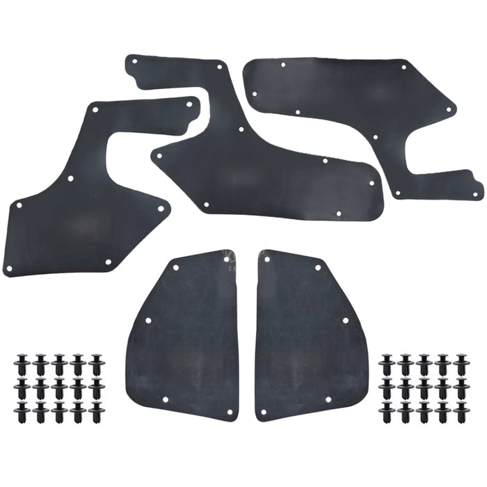 Faldones Motor Toyota Land Cruiser Fj90 Prado Merú 1990-2009 Juego X5 FALDONES MOTOR