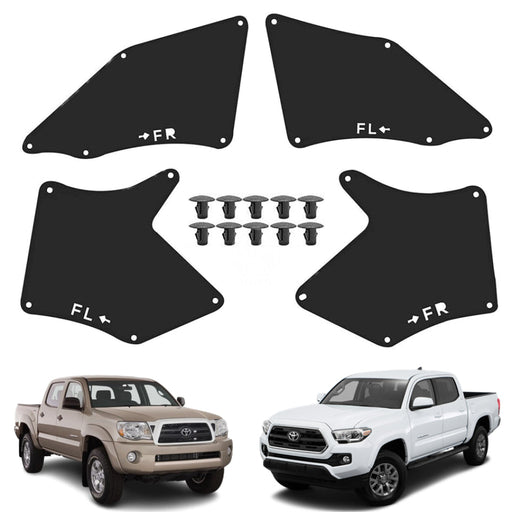 Faldones Motor Toyota Tacoma 2005-2020 Juego X4 FALDONES MOTOR