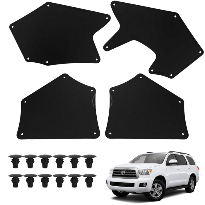 Faldones Motor Toyota Tundra Sequoia 2007-2020 Juego X4 FALDONES MOTOR