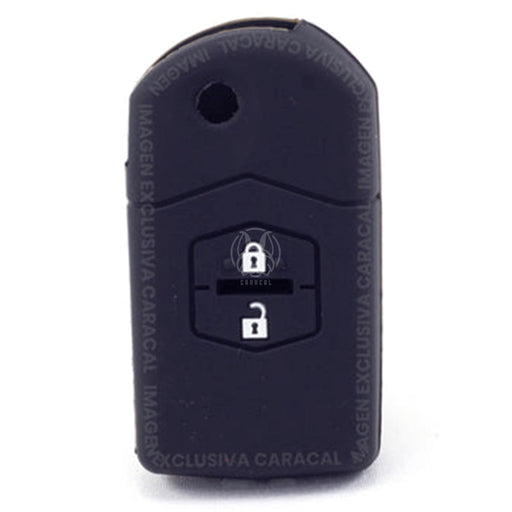 Forro Control Llave Abatible Silicone Mazda 3 5 6 Rx-8 Mx-5 Bt50 Miata Cx-5 Cx-7 Cx-9 Rx-8 Cx-9 2003-2013 2 Botones