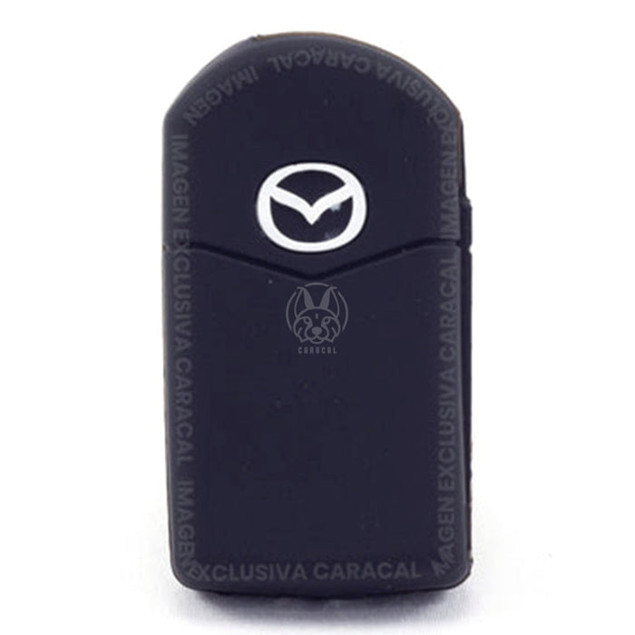 Forro Control Llave Abatible Silicone Mazda 3 5 6 Rx-8 Mx-5 Bt50 Miata Cx-5 Cx-7 Cx-9 Rx-8 Cx-9 2003-2013 2 Botones