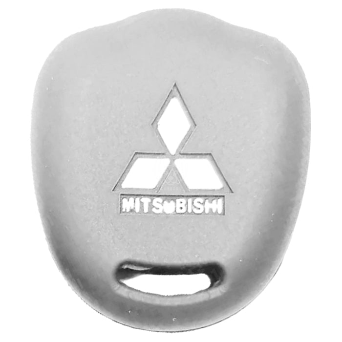 Forro Control Llave Silicone Mitsubishi L200 Outlander Montero Lancer 2006-2014 2 Botones Gris FORRO LLAVE CONTROL