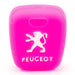 Forro Control Llave Silicone Peugeot 106 206 207 306 307 308 407 806 Partner 2 Botones 2003-2012 Fucsia FORRO LLAVE