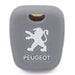 Forro Control Llave Silicone Peugeot 106 206 207 306 307 308 407 806 Partner 2 Botones 2003-2012 Gris FORRO LLAVE