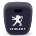 Forro Control Llave Silicone Peugeot 106 206 207 306 307 308 407 806 Partner 2 Botones 2003-2012 Negro FORRO LLAVE
