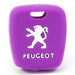 Forro Control Llave Silicone Peugeot 106 206 207 306 307 308 407 806 Partner 2 Botones 2003-2012 Purpura FORRO LLAVE