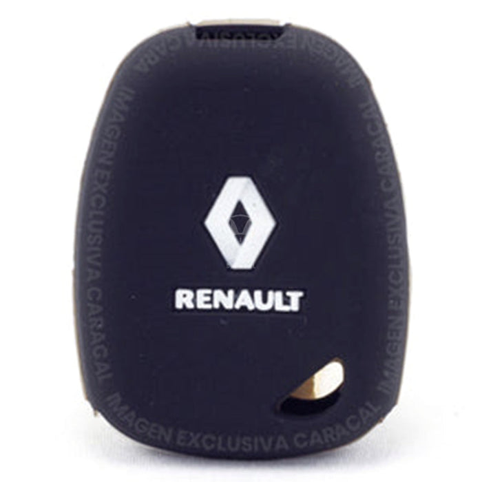 Forro Control Llave Silicone Reanult Kangoo 2003-2011 2 Botones Negro FORRO LLAVE CONTROL