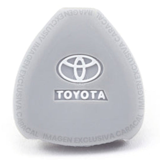 Forro Control Llave Silicone Toyota Yaris 2006-2011 2 Botones Gris FORRO LLAVE CONTROL