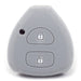 Forro Control Llave Silicone Toyota Yaris 2006-2011 2 Botones Gris FORRO LLAVE CONTROL
