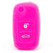 Forro Control Silicone Chery A520 Tiggo 2007-2012 Orinoco 2011-2016 2 Botones Fucsia FORRO LLAVE CONTROL