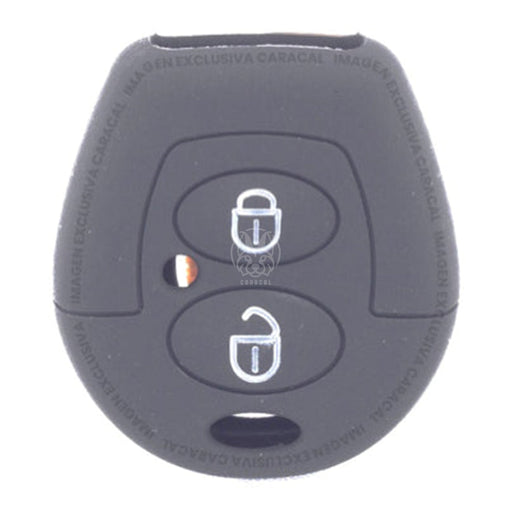 Forro Control Silicone Chery Qq Qq3 Qq6 Cowin Arauca 2011-2016 2 Botones Gris FORRO LLAVE CONTROL