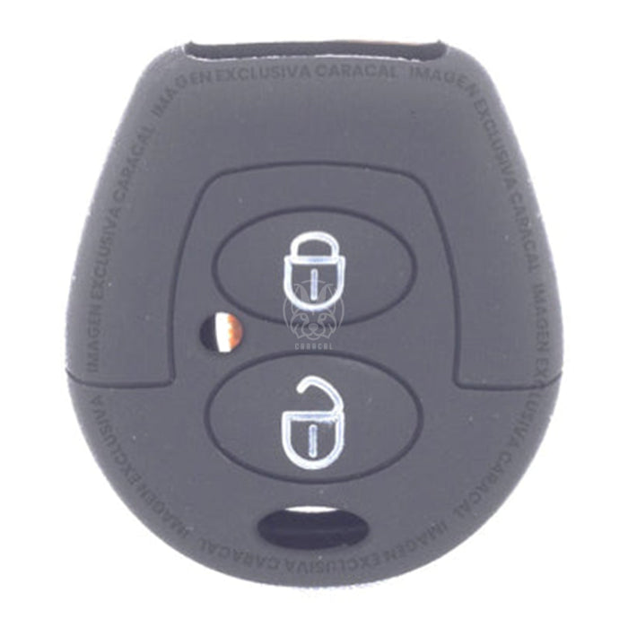 Forro Control Silicone Chery Qq Qq3 Qq6 Cowin Arauca 2011-2016 2 Botones Gris FORRO LLAVE CONTROL