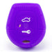 Forro Control Silicone Chery Qq Qq3 Qq6 Cowin Arauca 2011-2016 2 Botones Purpura FORRO LLAVE CONTROL