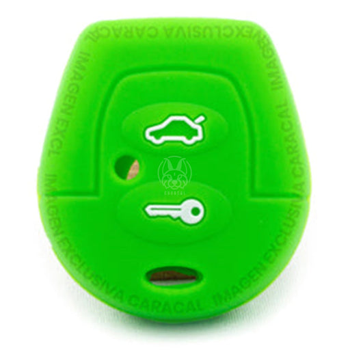 Forro Control Silicone Chery Qq Qq3 Qq6 Cowin Arauca 2011-2016 2 Botones Verde FORRO LLAVE CONTROL