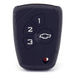 Forro Control Silicone Chevrolet Optra Grand Vitara Spark Aveo 2005-2015 Chevistar 4 Botones Negro FORRO LLAVE CONTROL