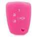 Forro Control Silicone Chevrolet Optra Grand Vitara Spark Aveo Chevistar 2005-2015 4 Botones Fucsia FORRO LLAVE CONTROL