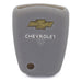 Forro Control Silicone Chevrolet Optra Grand Vitara Spark Aveo Chevistar 2005-2015 4 Botones Gris FORRO LLAVE CONTROL