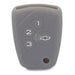 Forro Control Silicone Chevrolet Optra Grand Vitara Spark Aveo Chevistar 2005-2015 4 Botones Gris FORRO LLAVE CONTROL