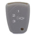 Forro Control Silicone Chevrolet Optra Grand Vitara Spark Aveo Chevistar 2005-2015 4 Botones Gris FORRO LLAVE CONTROL