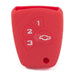 Forro Control Silicone Chevrolet Optra Grand Vitara Spark Aveo Chevistar 2005-2015 4 Botones Rojo FORRO LLAVE CONTROL