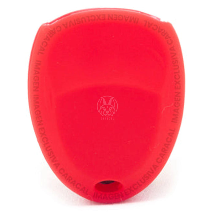 Forro Control Silicone Chevrolet Tahoe 2007-2014 6 Botones Rojo FORRO LLAVE CONTROL
