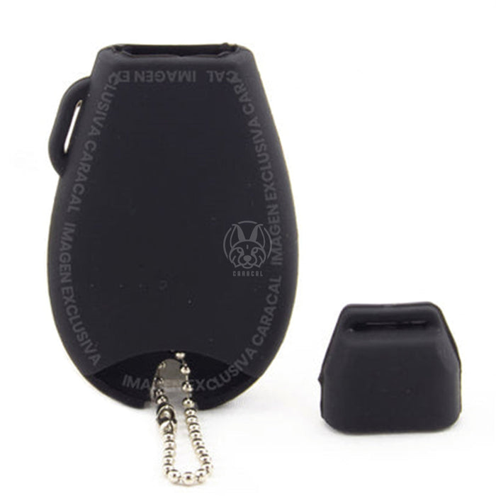 Forro Control Silicone Dodge Charger Challenger Durango Journey 2008-2016 Jeep Grand Cherokee 2008-2020 4 Botones Negro