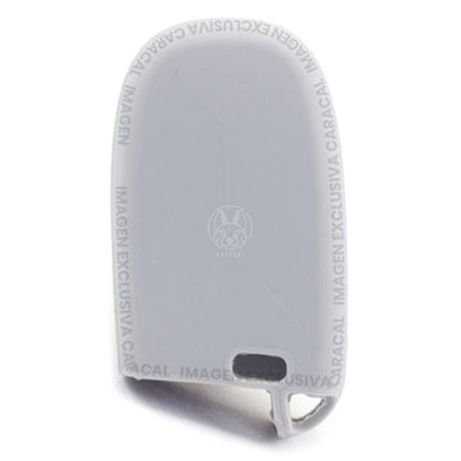 Forro Control Silicone Dodge Charger Challenger Durango Journey 2011-2023 Jeep Grand Cherokee 2014-2023 5 Botones Gris