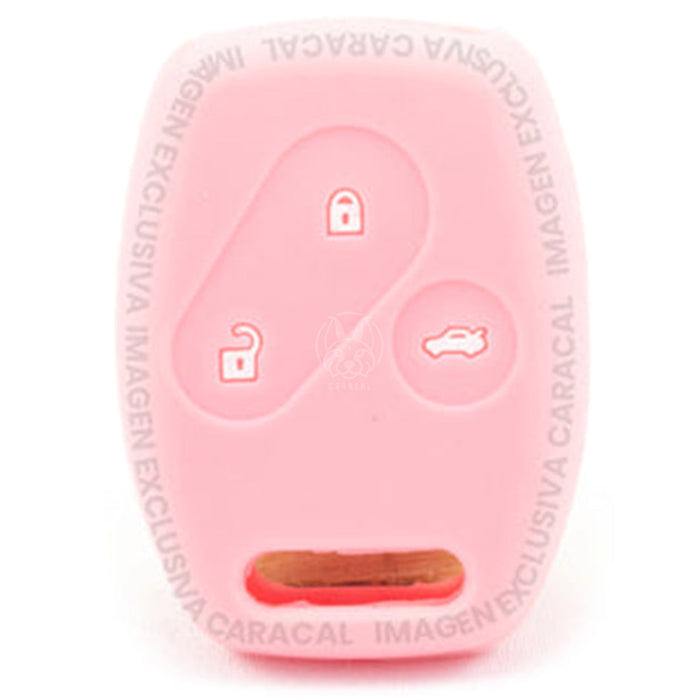 Forro Control Silicone Honda Fit 2009-2011 Pilot 2009-2015 Cr-V 2003-2006 Accord 2003-2012 Civic 2006-2012 4 Botones