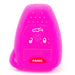 Forro Control Silicone Jeep Cherokee Liberty Kj 2005-2007 4 Botones Fucsia FORRO LLAVE CONTROL